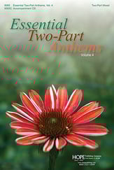 Essential Two-Part Anthems, Vol. 4 Two-Part Mixed Choral Score cover